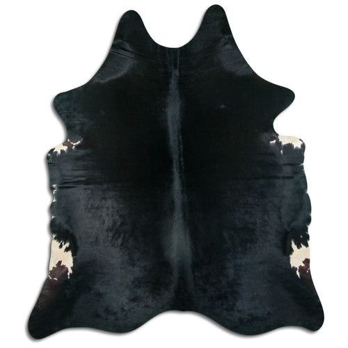 Schwarzes Kuhfell XL