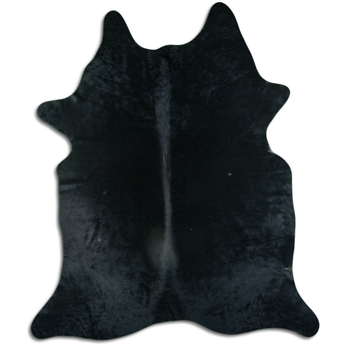 Schwarzes Kuhfell XXL