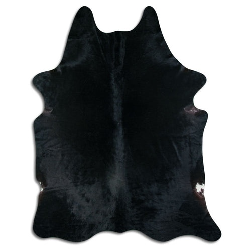 Schwarzes Kuhfell XXXL