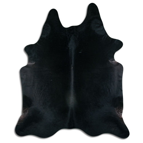 Schwarzes Kuhfell XXL
