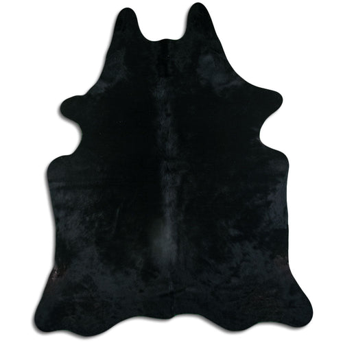 Schwarzes Kuhfell XXL