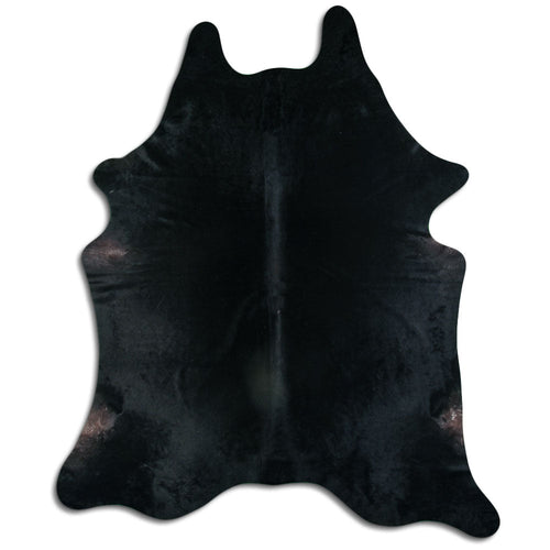 Schwarzes Kuhfell XXXL