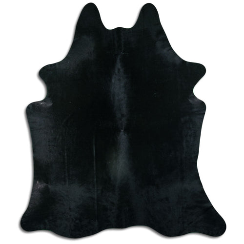 Schwarzes Kuhfell XL