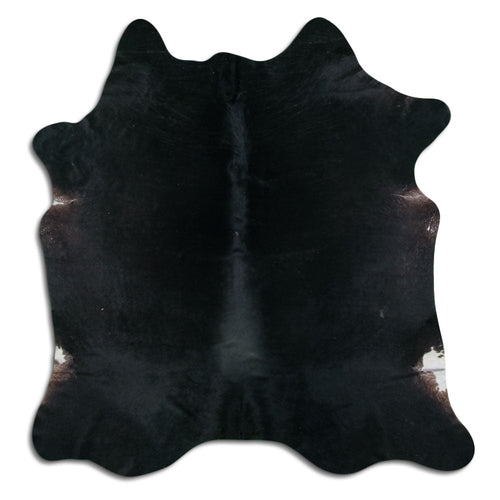 Schwarzes Kuhfell L