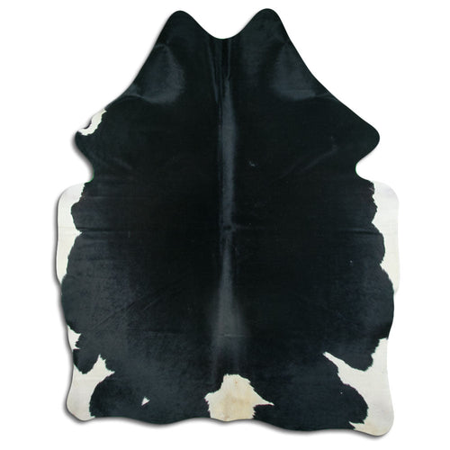 Schwarzes Kuhfell XL