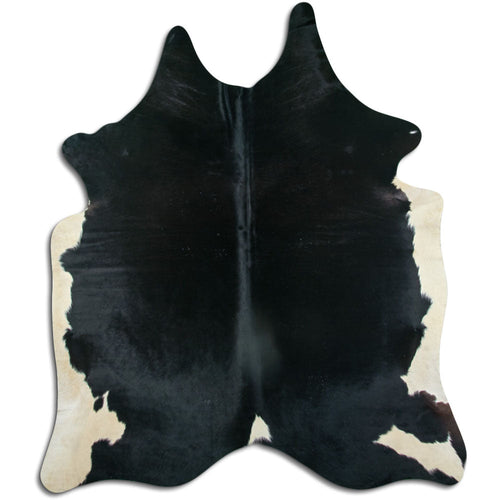 Schwarzes Kuhfell XL