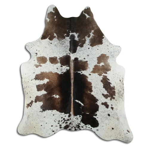 Braun-Weißes Kuhfell L