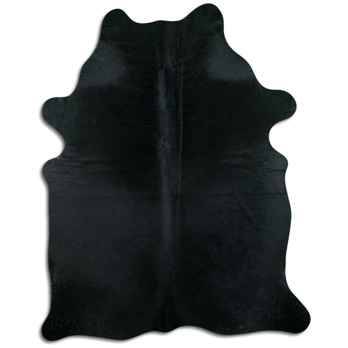 Schwarzes Kuhfell XXL