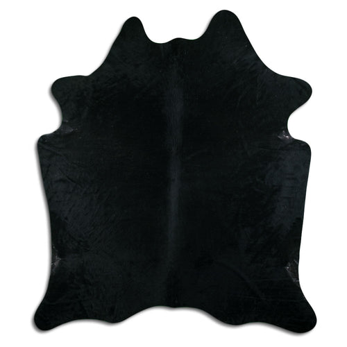 Schwarzes Kuhfell XXL