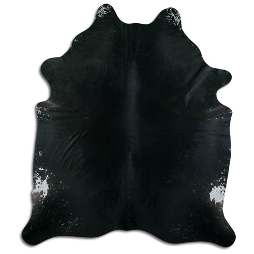 Schwarzes Kuhfell XXL