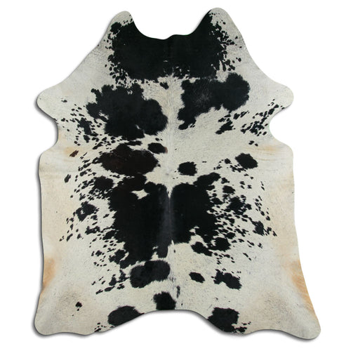 Schwarz-Weißes Kuhfell XXL