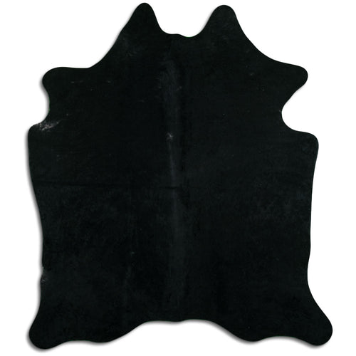 Schwarzes Kuhfell XL