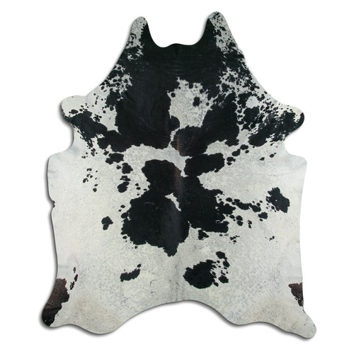 Schwarz-Weißes Kuhfell XXL