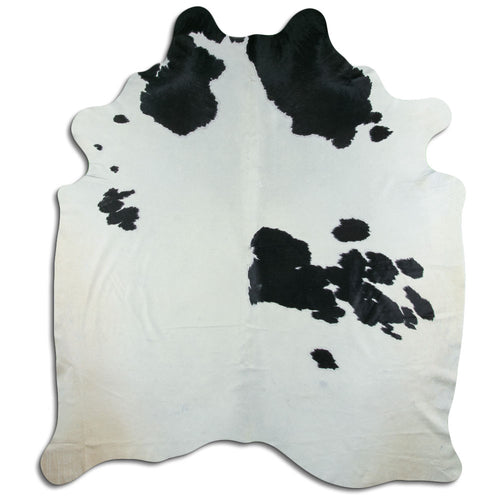 Schwarz-Weißes Kuhfell XXXL