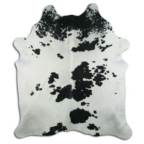 Schwarz-Weißes Kuhfell XXL