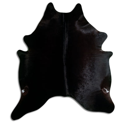 Schwarzes Kuhfell XXL
