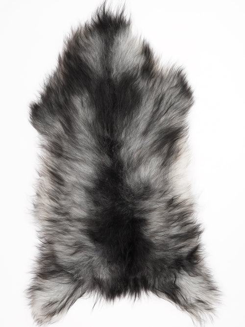 Isländisches Schaffell Grau XL
