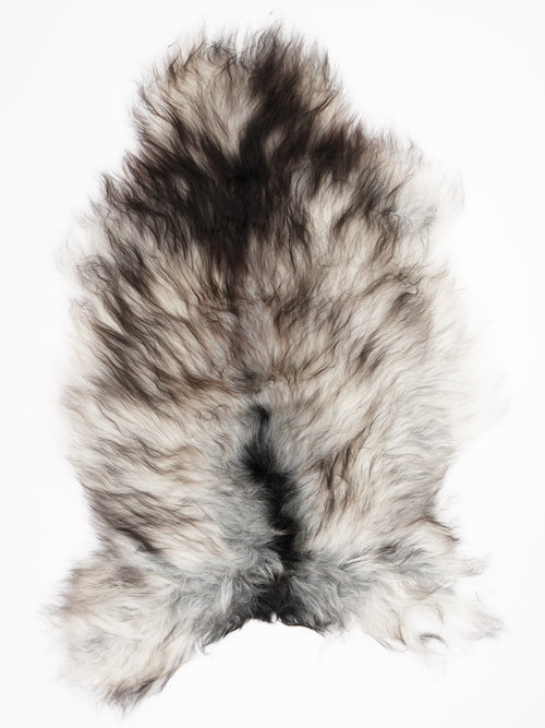 Isländisches Schaffell Grau XL