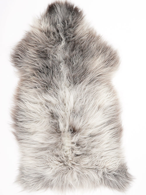 Mehrfarbiges Schaffell L