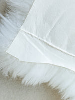 Genähtes Schaffell Weiß XXXXXL