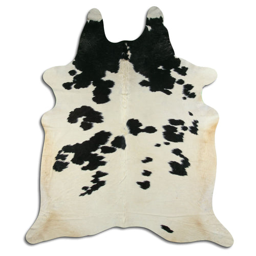 Schwarz-Weißes Kuhfell XXL