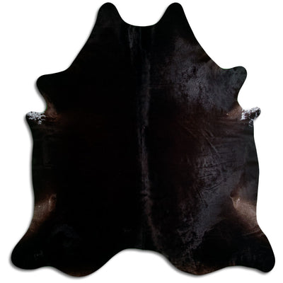 Schwarzes Kuhfell XXL