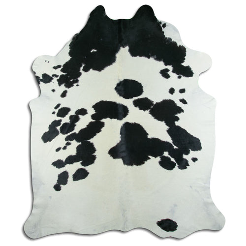 Schwarz-Weißes Kuhfell XXL