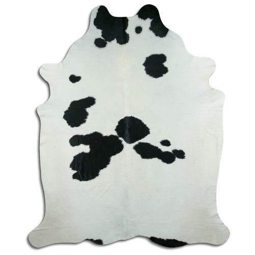 Schwarz-Weißes Kuhfell XXXL