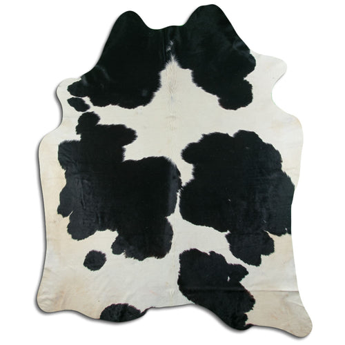 Schwarz-Weißes Kuhfell XXL