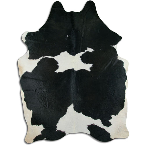 Schwarz-Weißes Kuhfell XXXL