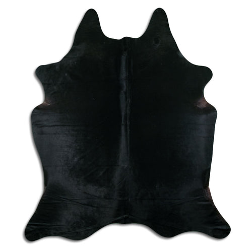 Schwarzes Kuhfell XXL