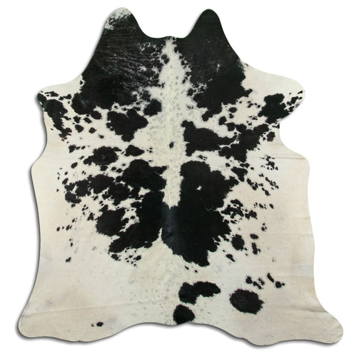 Schwarz-Weißes Kuhfell L
