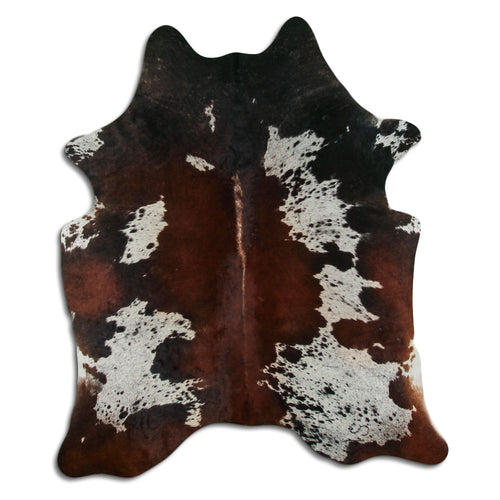 Braun-Weißes Kuhfell L