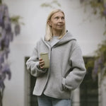 Merino Jacke ''Laguna'' Grau