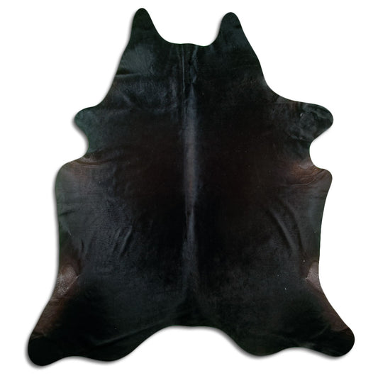 Schwarzes Kuhfell XXL