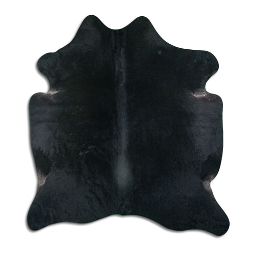 Schwarzes Kuhfell XL