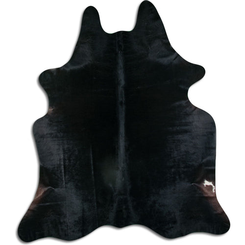 Schwarzes Kuhfell XXL