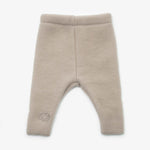 Babyhöschen „Schaf“ mit Stickerei; beige