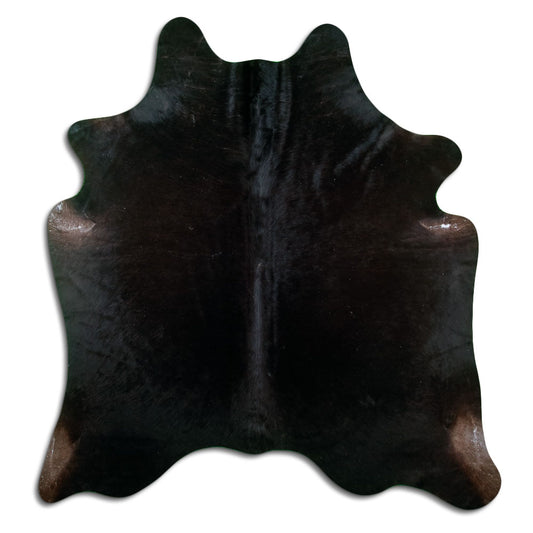 Schwarzes Kuhfell XL