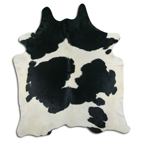 Schwarz-Weißes Kuhfell XXL
