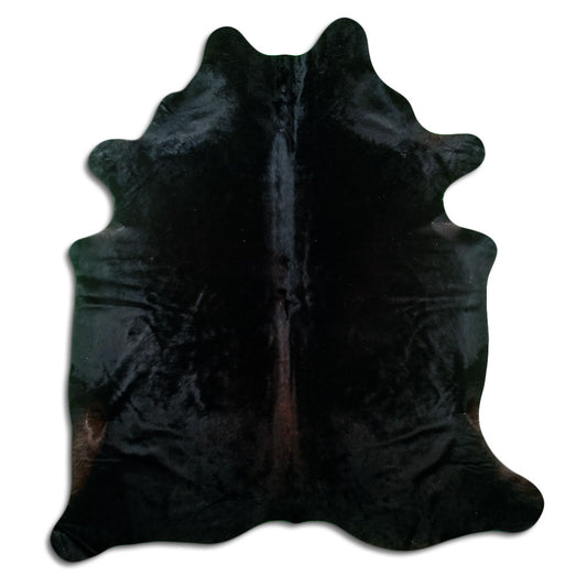 Schwarzes Kuhfell XXL