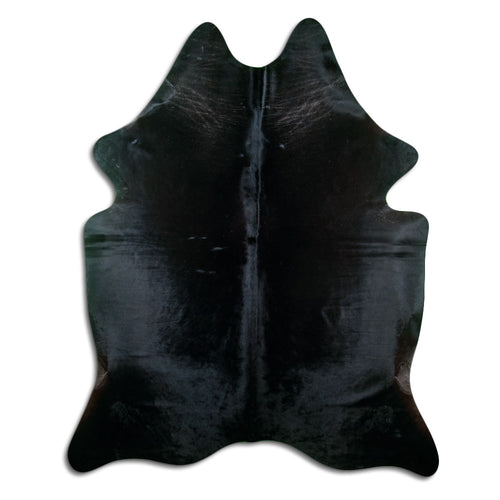 Schwarzes Kuhfell XXL