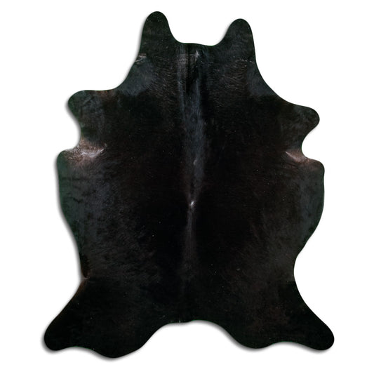 Schwarzes Kuhfell XXL
