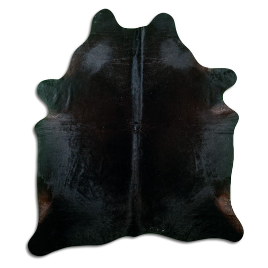 Schwarzes Kuhfell XL