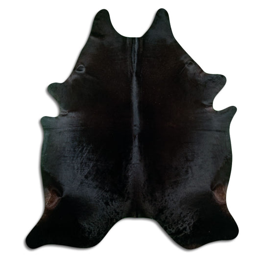 Schwarzes Kuhfell XXL