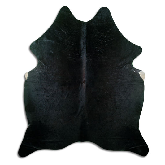 Schwarzes Kuhfell XL