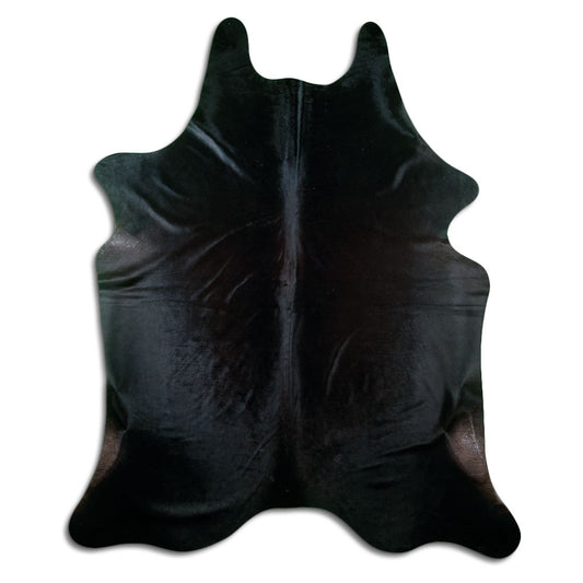 Schwarzes Kuhfell XXL