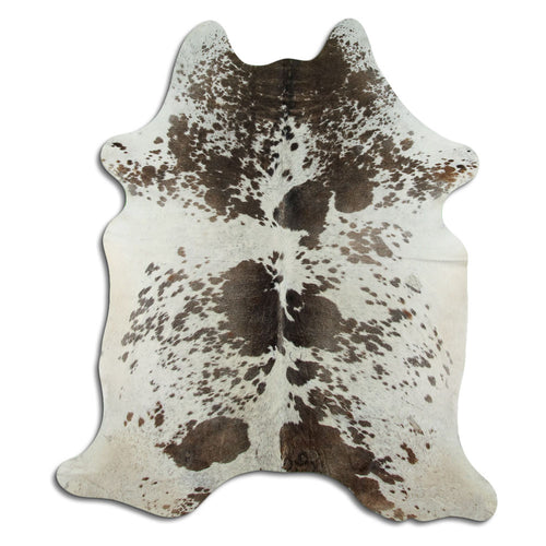 Braun-Weißes Kuhfell XL