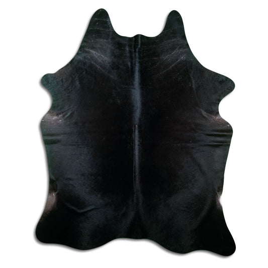 Schwarzes Kuhfell XXL