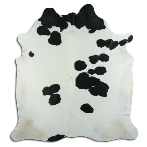 Schwarz-Weißes Kuhfell XXL